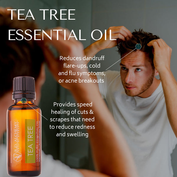100% Pure Tea Tree Essential Oil - Natural Aromatherapy, Therapeutic Grade