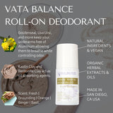vata balance deodorant