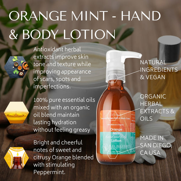 Aromix Aromatherapy Hand & Body Lotion | Organic & Vegan Body Care