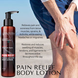 Pain relief body lotion