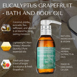 Eucalyptus Grapefruit Body Oil 