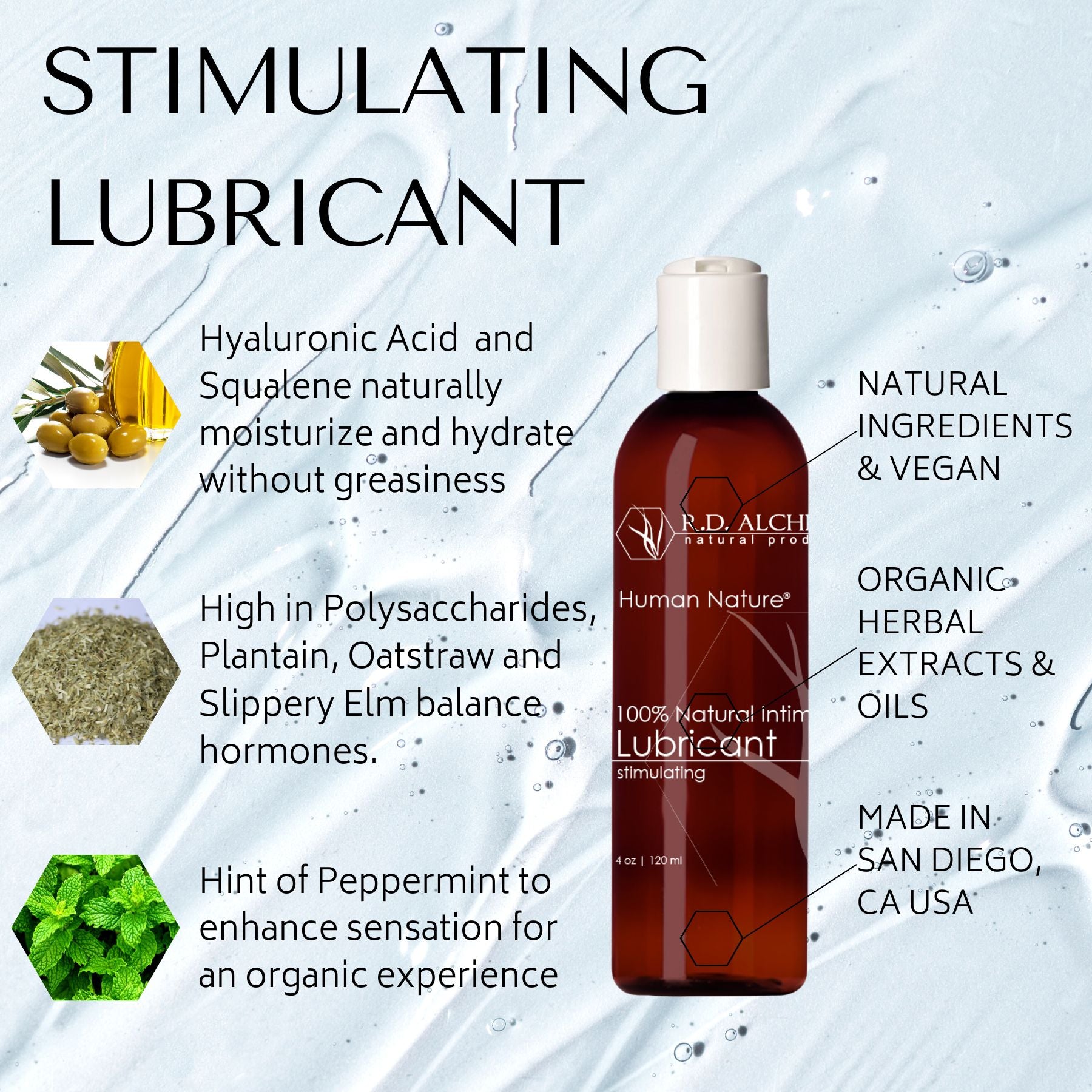 natural lubricant stimulating