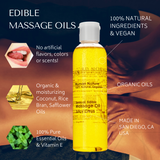Sensual Edible Massage Oil - Sampler Pack