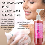 Sandalwood Rose - Body Wash Shower Gel