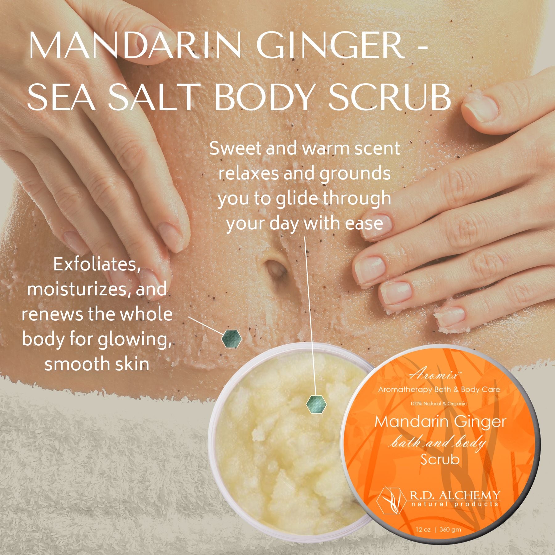 Mandarin Ginger - Scrub