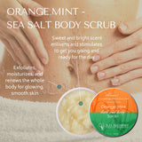 Organic Orange Mint - Sea Salt Body Scrub