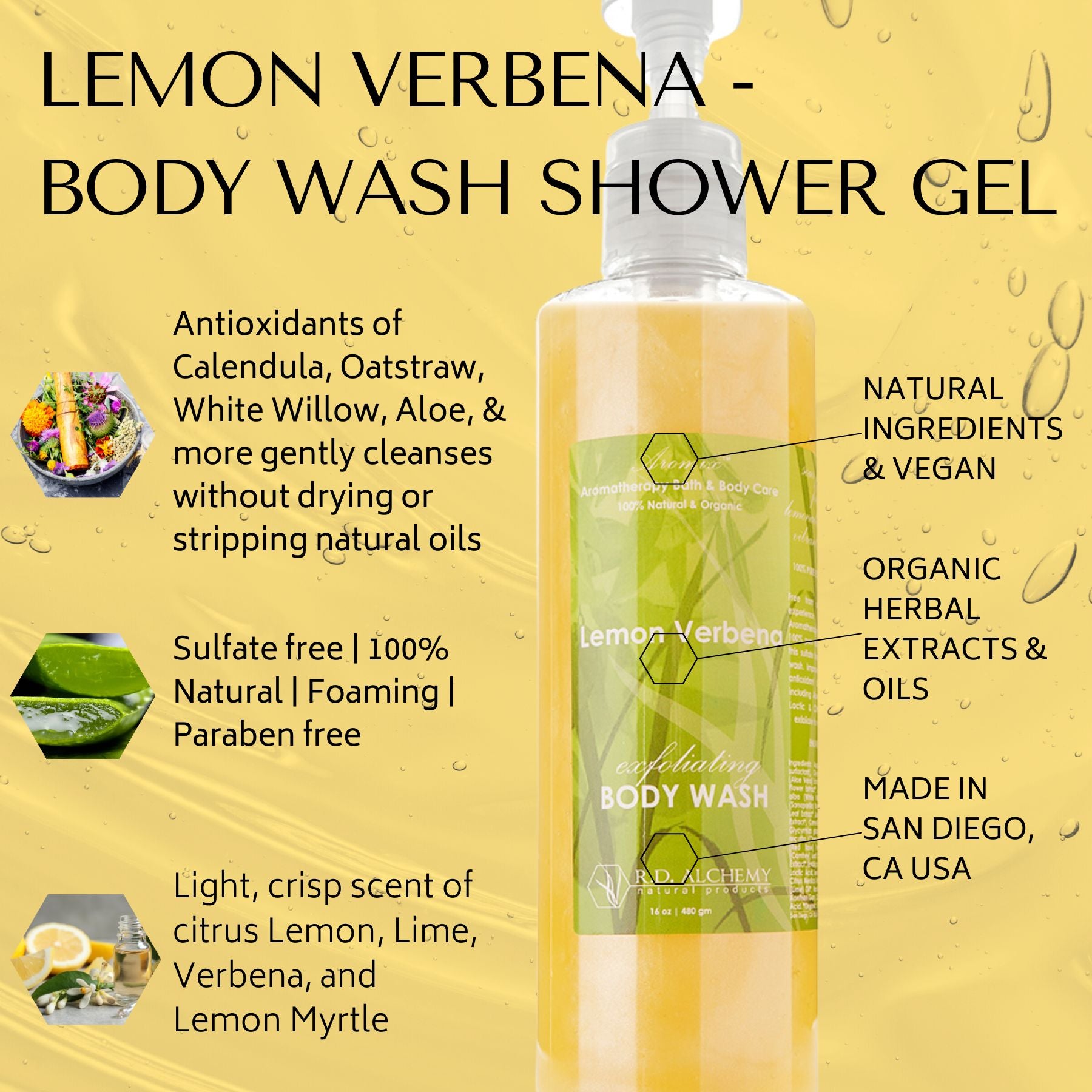 Lemon Verbena Body Wash 