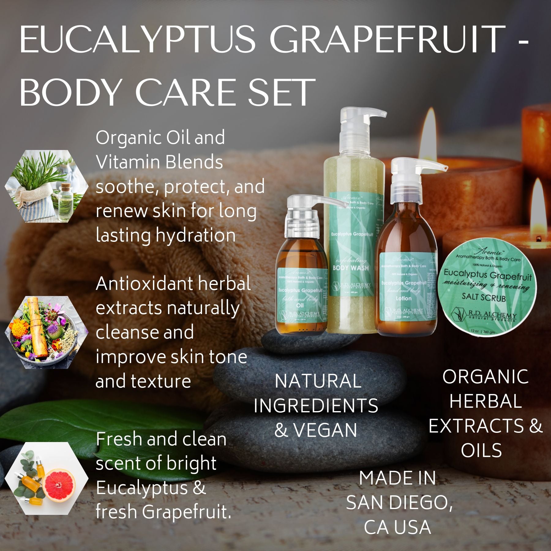 EUCALYPTUS GRAPEFRUIT BODY CARE