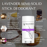 Lavender Semi-Solid Stick Deodorant