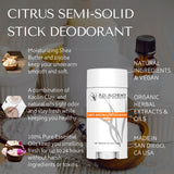 Citrus Semi-Solid Stick Deodorant