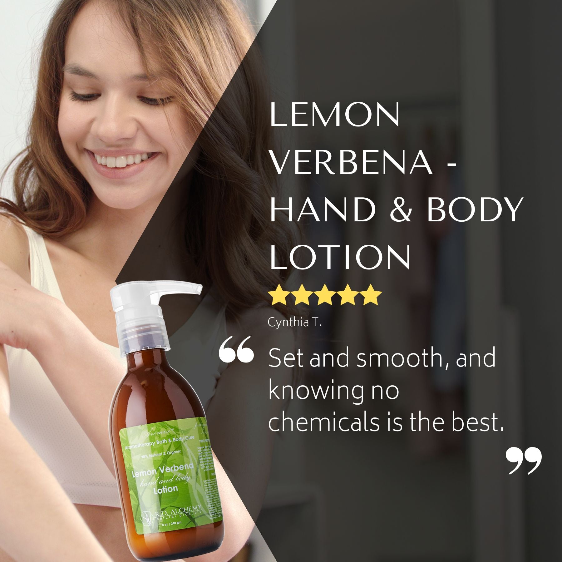 Verbena (Lemon Verbena) Organic Essential Oil Aroma