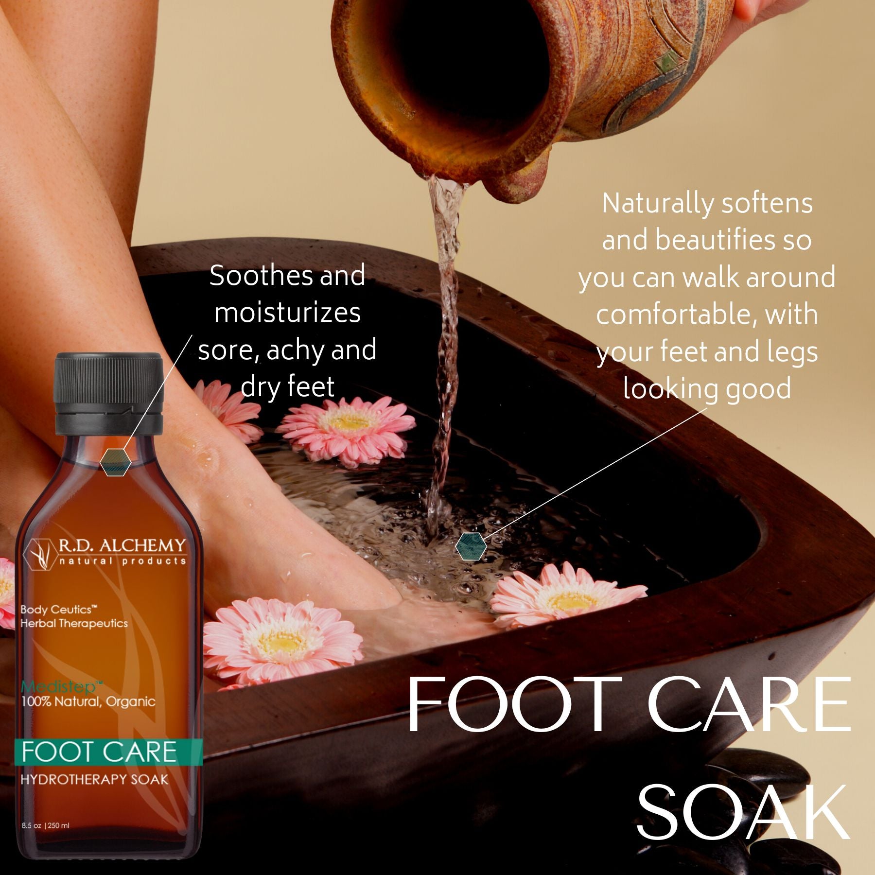 organic foot soak set