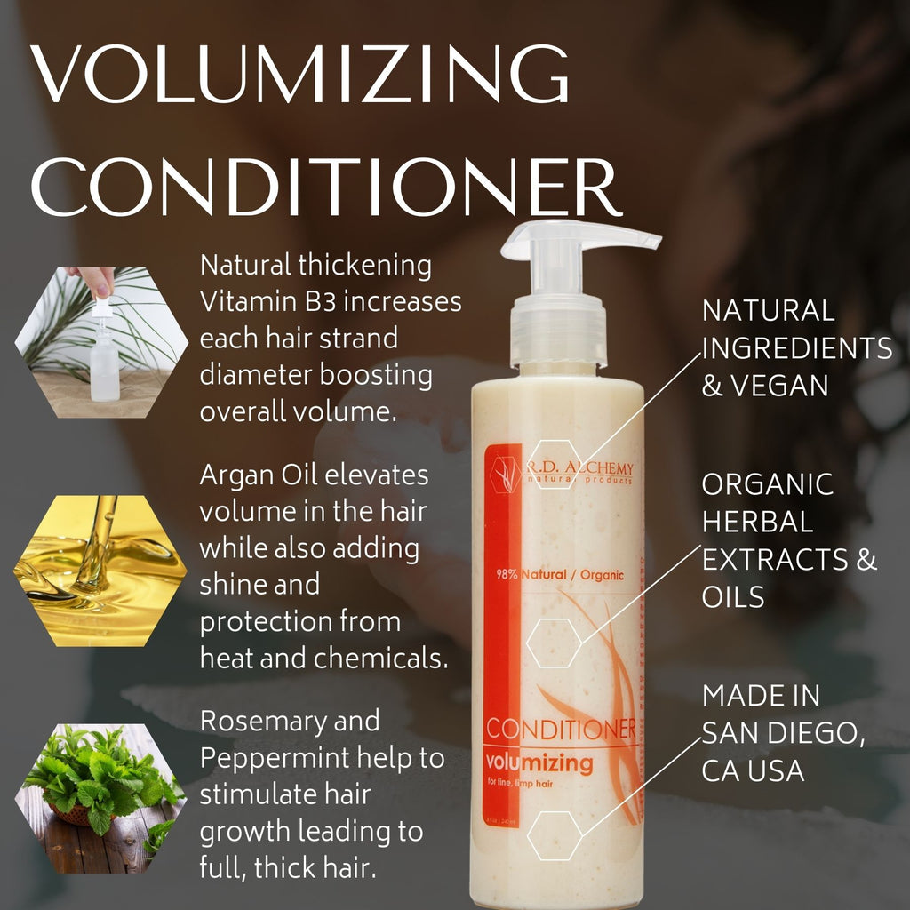 Volumizing Conditioner | Non-GMO, Natural, & Organic Hair Care – RD ...