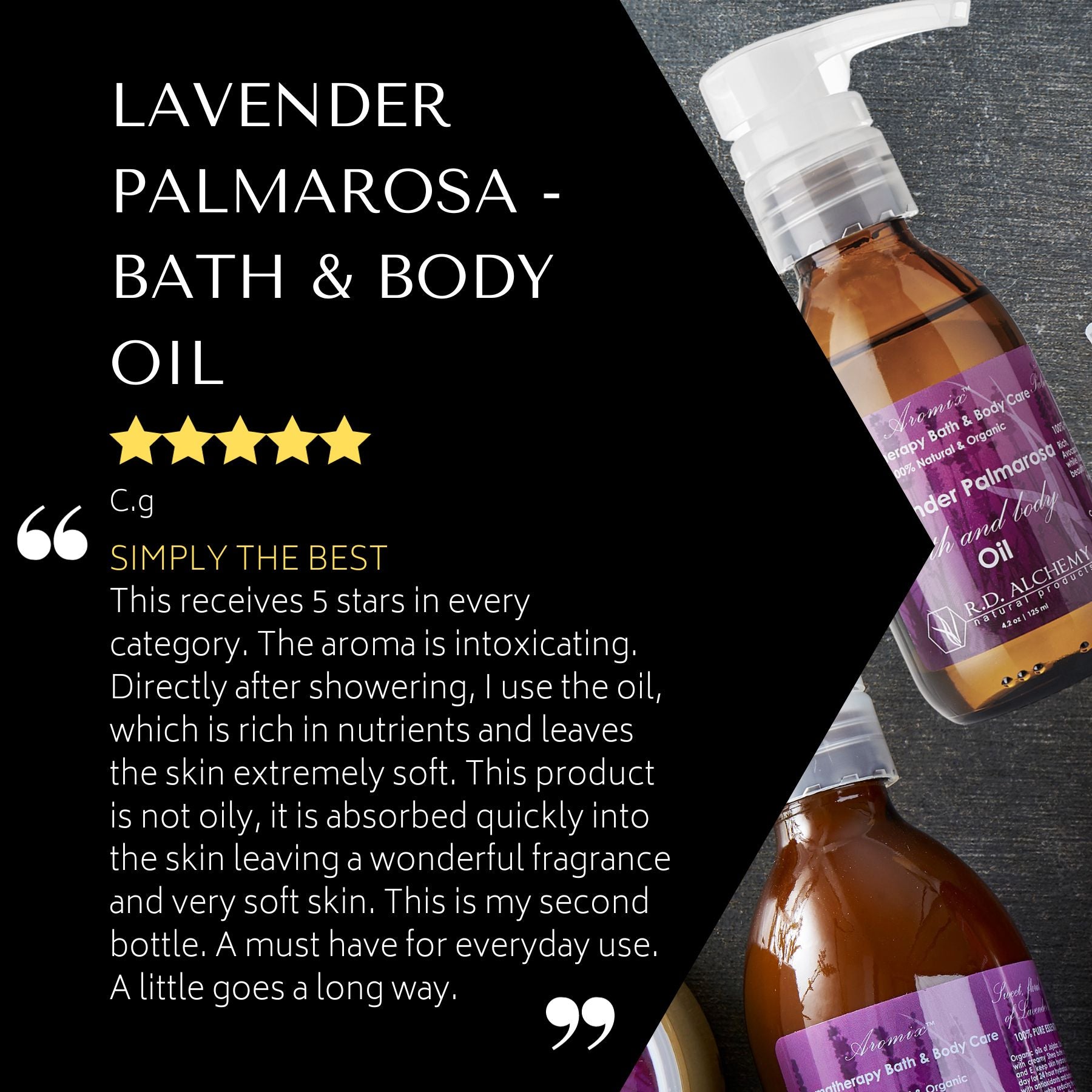 Lavender Palmarosa Body Oil 