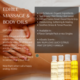 Edible Massage Oils 