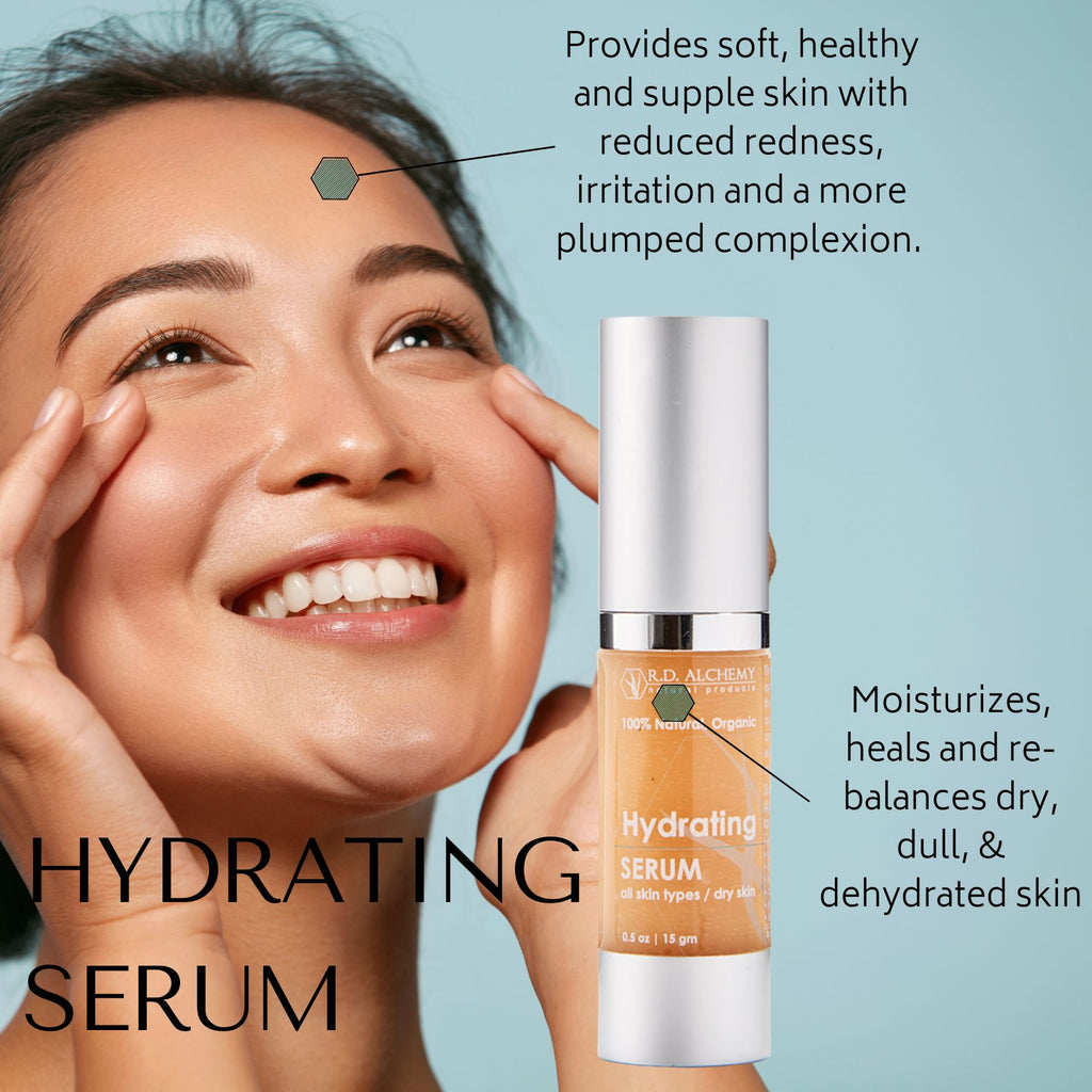 Best Hydrating Face Serum Oil Free 100 Natural RD Alchemy RD