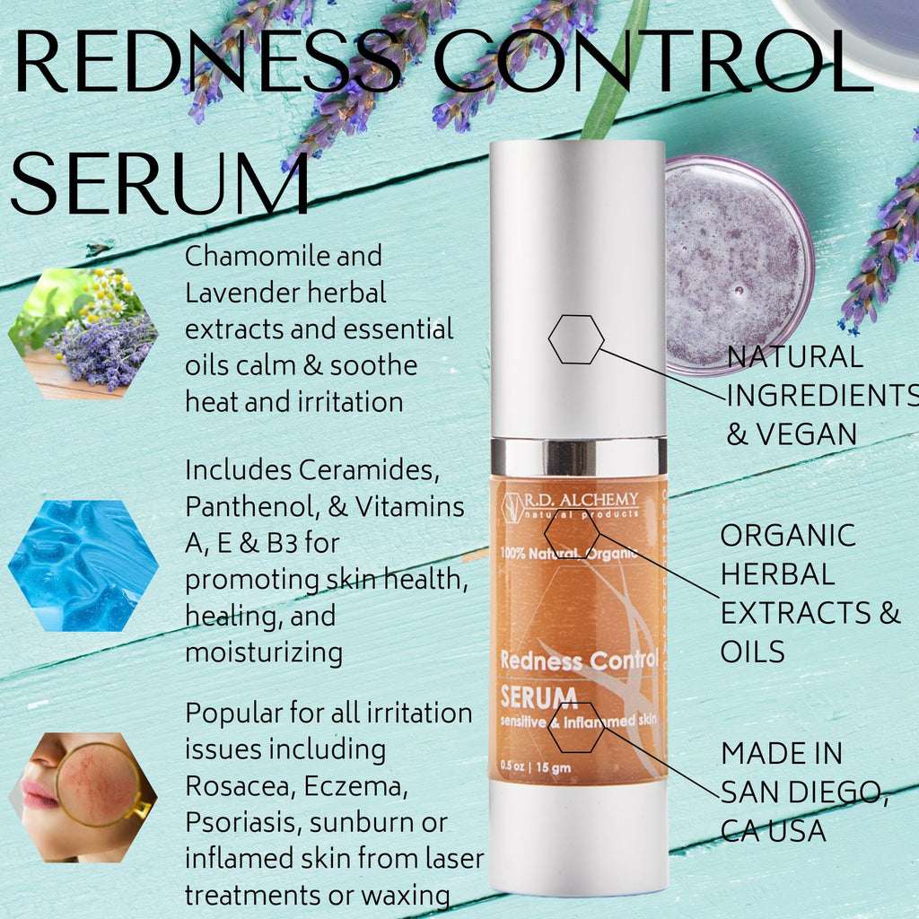 Redness Control Serum, Reduce Facial Rosacea - RD Alchemy – RD Alchemy ...