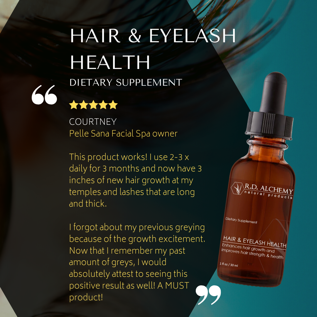 Organic Hair Health & Eye Lash Extract