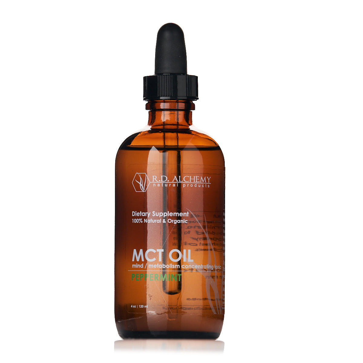 MCT Oil - Peppermint Flavor  RD Alchemy Natural Products