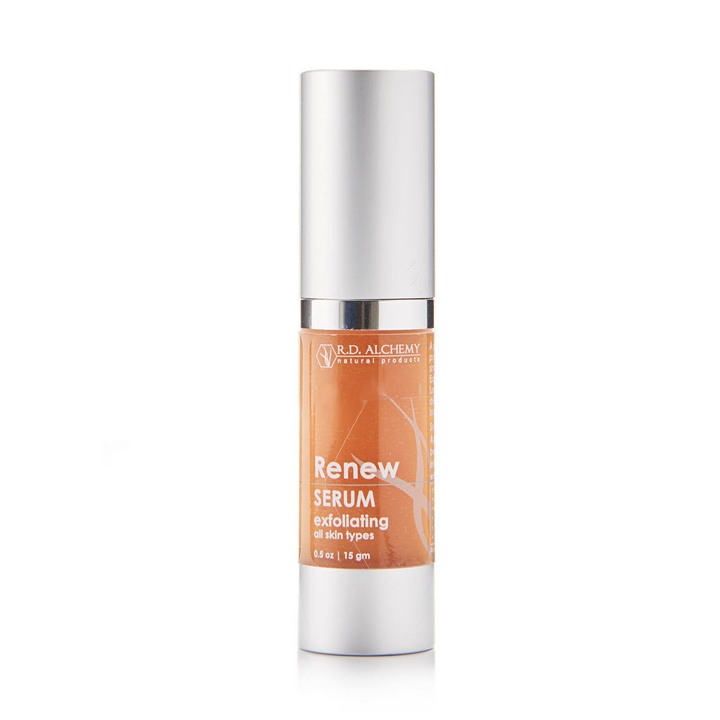 Renew Exfoliating Serum, Best Face Exfoliator RD Alchemy RD Alchemy